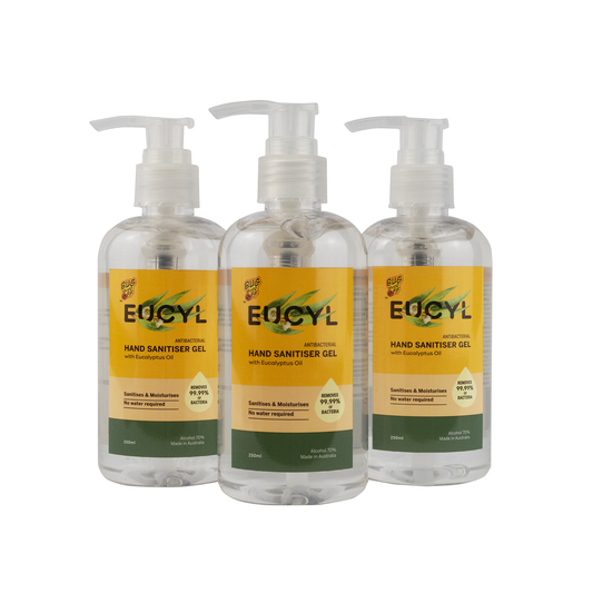 EUCYL Antibacterial Hand Sanitiser 250ml 3 pack