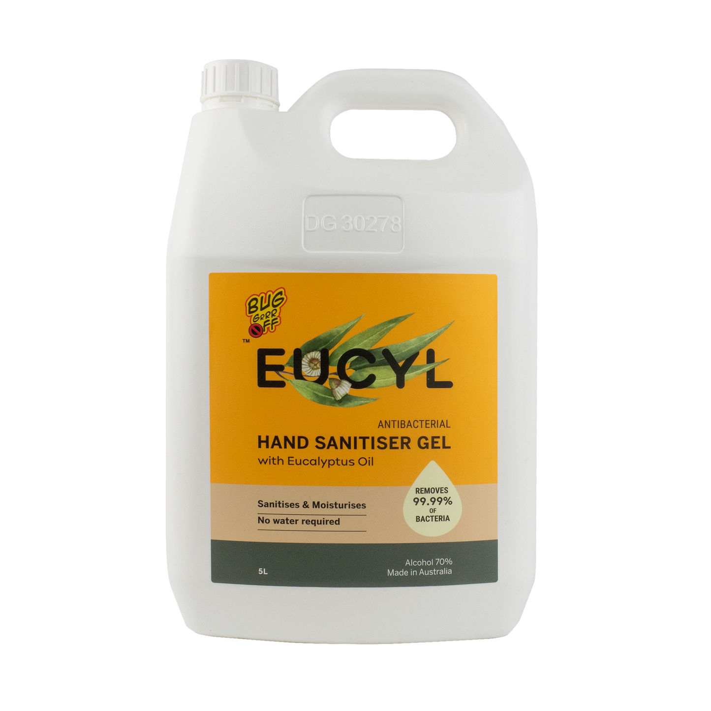 EUCYL Antibacterial Hand Sanitiser 5L Jerry