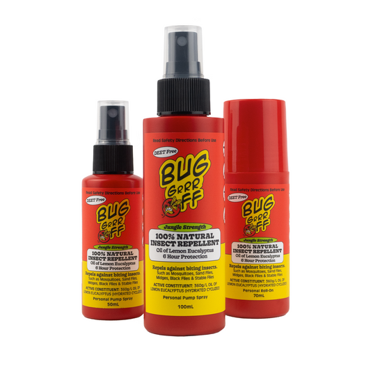 Natural Insect Repellent Jungle Strength 3 Pack (50ml, 70ml + 100ml)