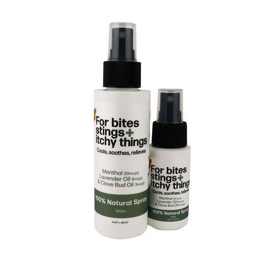 For Bites Stings + Itchy Things -  2 Pack 50ml and 100ml