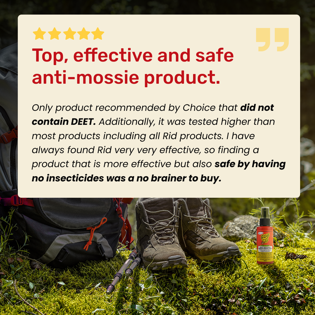 Natural Insect Repellent 50ml Jungle Strength Spray 3 Pack